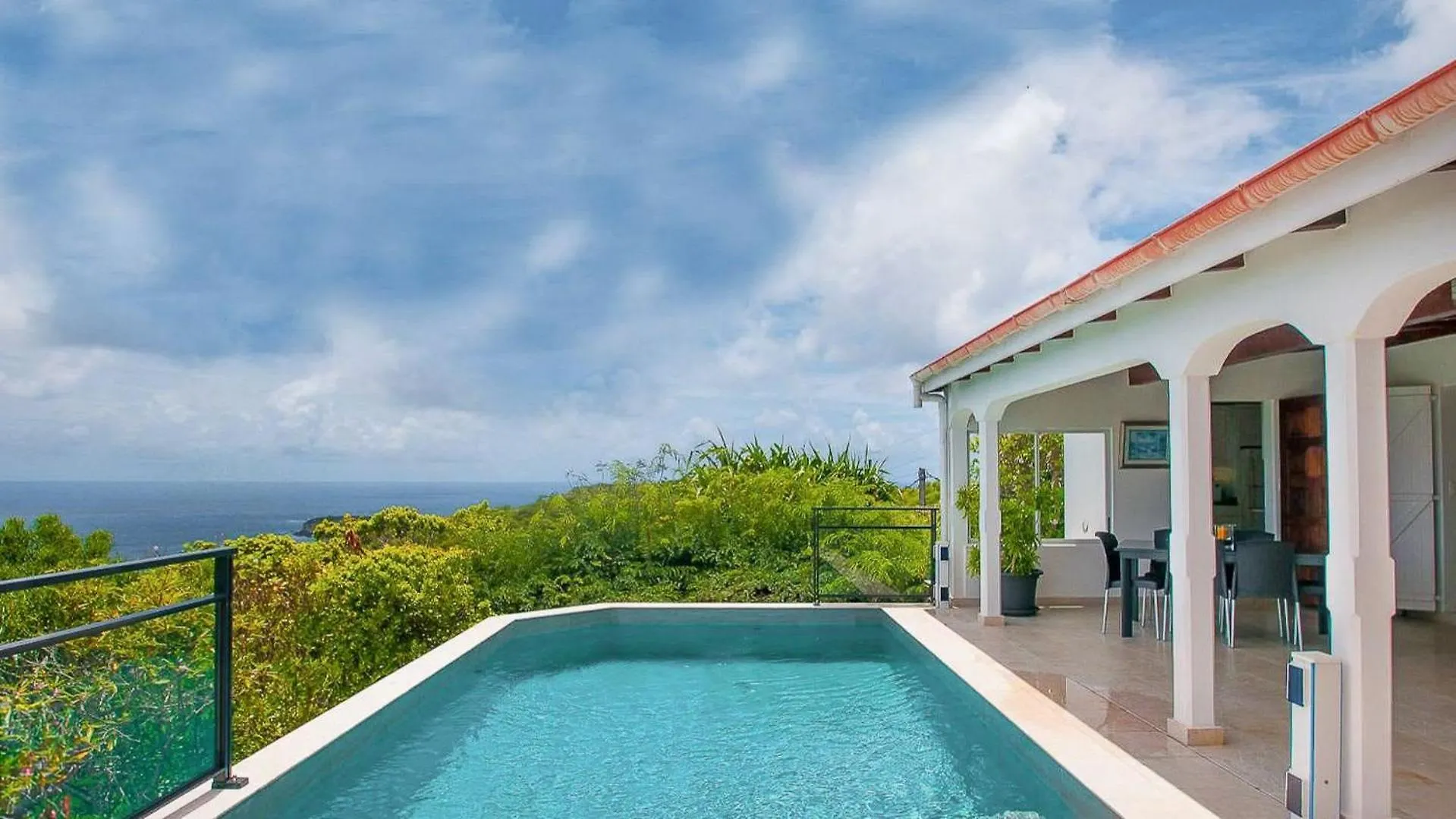 Rustic Romantic Villa With Lovely Ocean Views Le Le Marigot Saint-Barthélemy