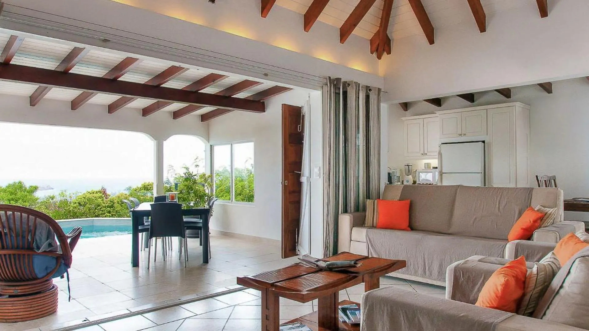 Rustic Romantic Villa With Lovely Ocean Views Le Le Marigot 0*,  Saint-Barthélemy